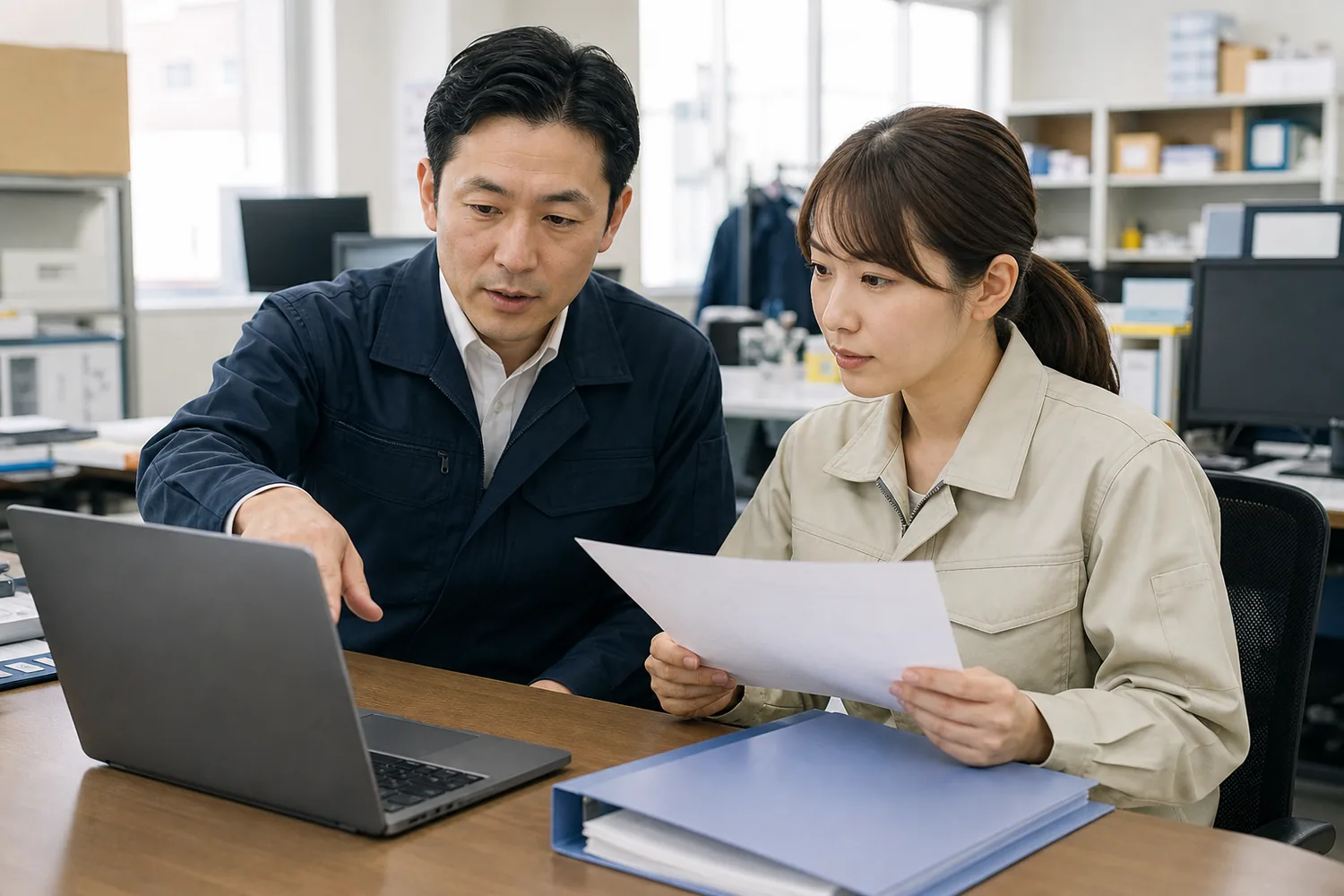 経理代行との連絡方法の資料・承認・処理結果を一つの台帳で確認する図