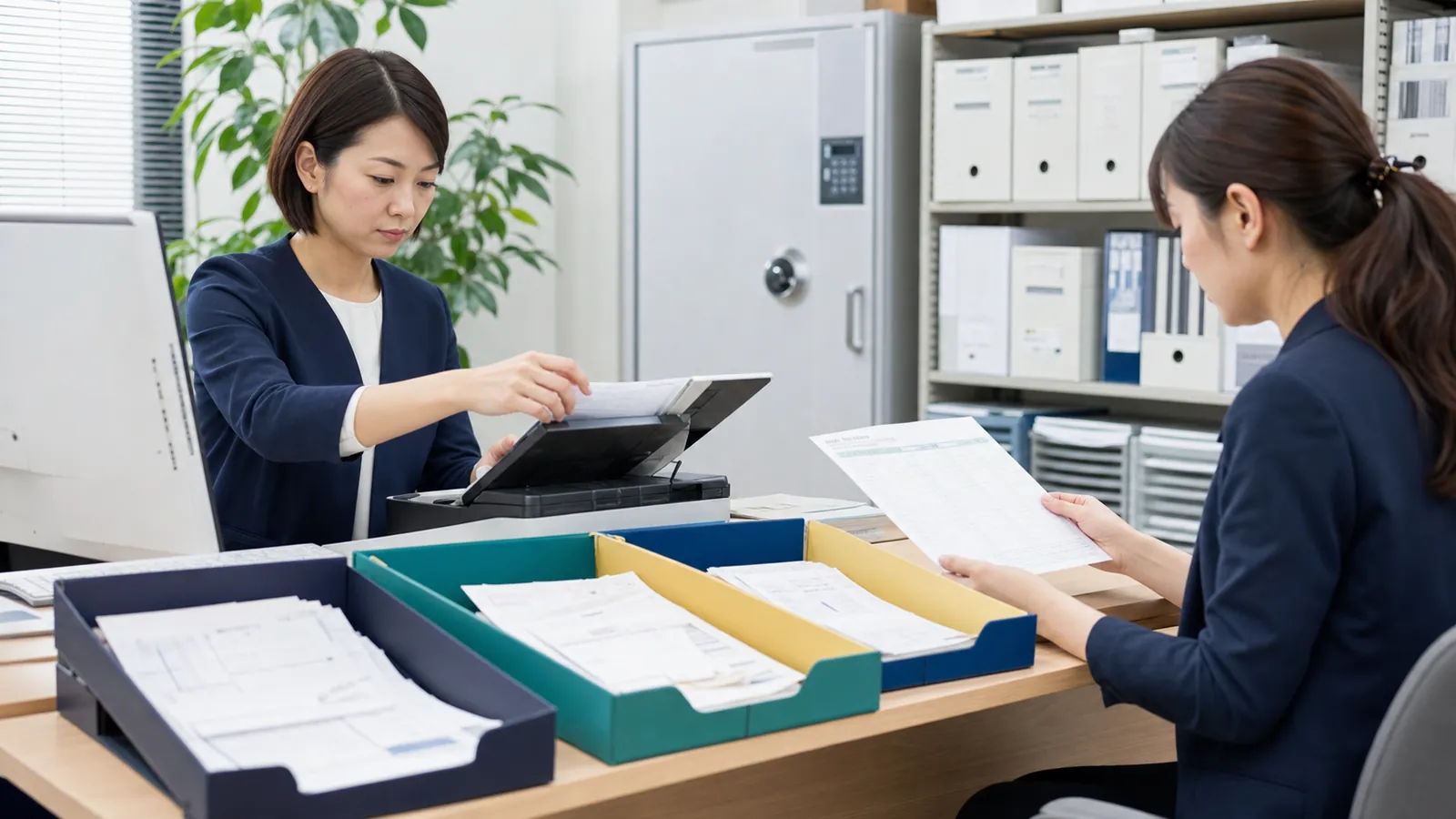 経理代行へ渡す原本の管理の対象、期限、担当、会社承認、完了証拠を一つの台帳で管理する図