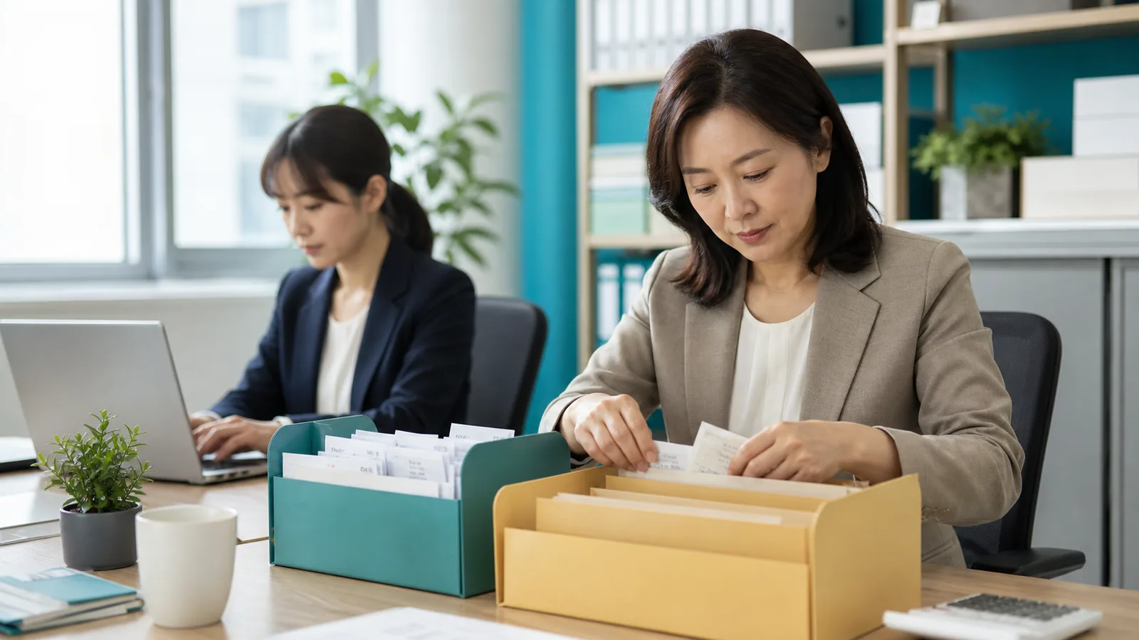 役員精算管理の対象、期限、担当、会社承認、完了証拠を一つの台帳で管理する図