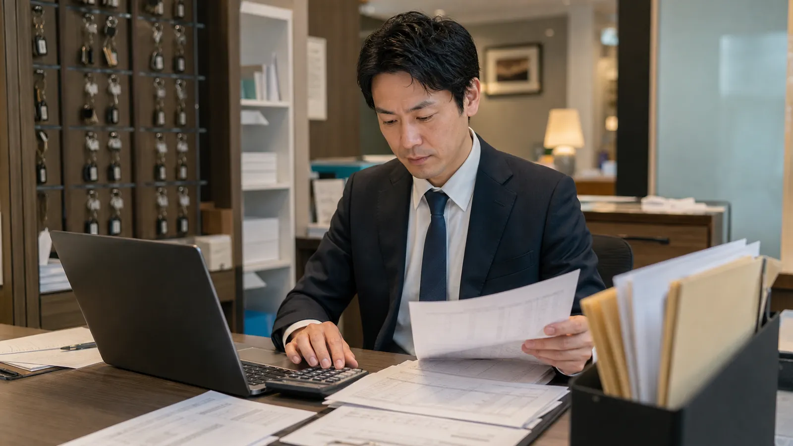 宿泊業の経理代行の対象、期限、担当、会社承認、完了証拠を一つの台帳で管理する図