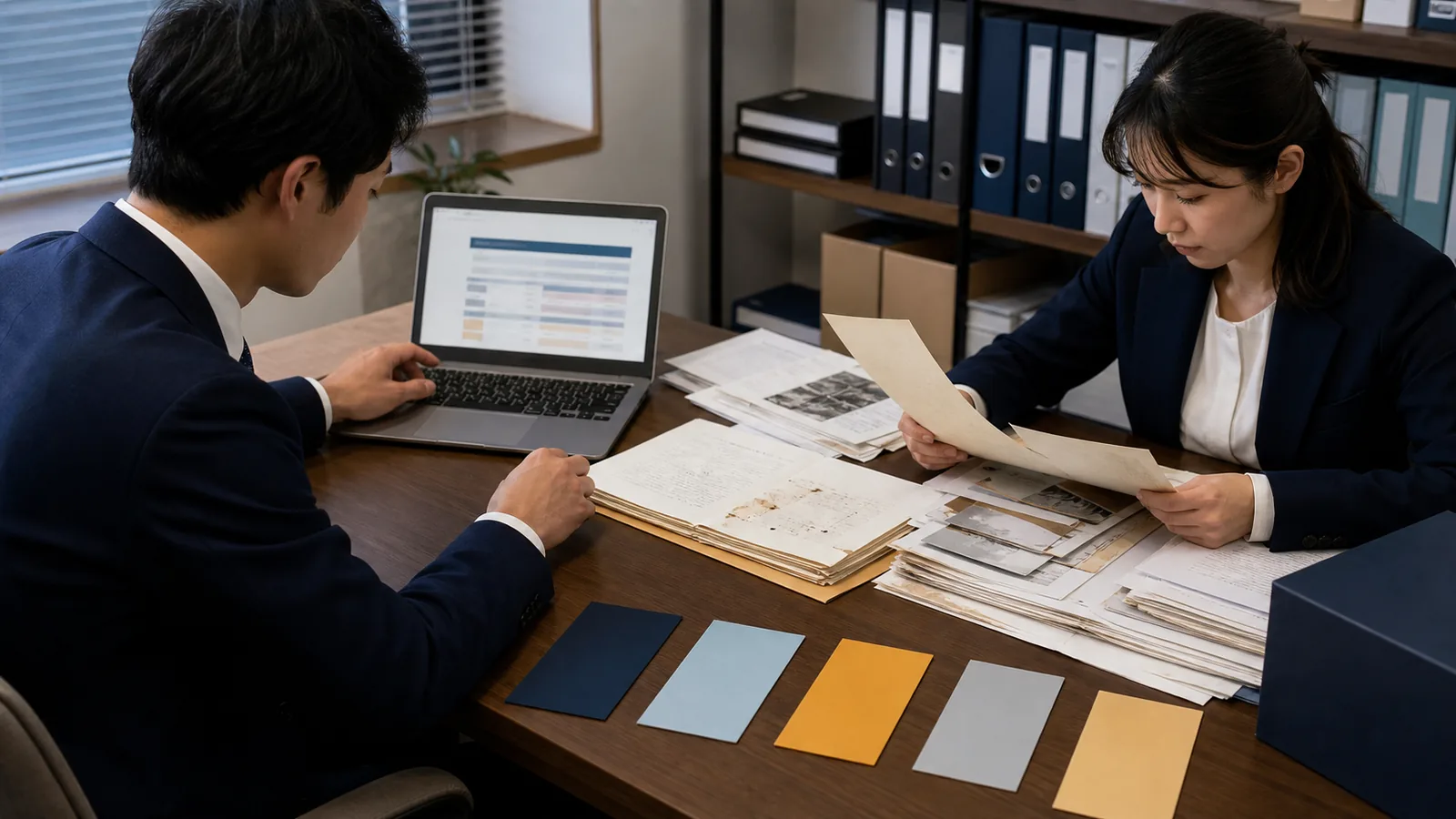 経理の例外処理と判断根拠を記録する担当者