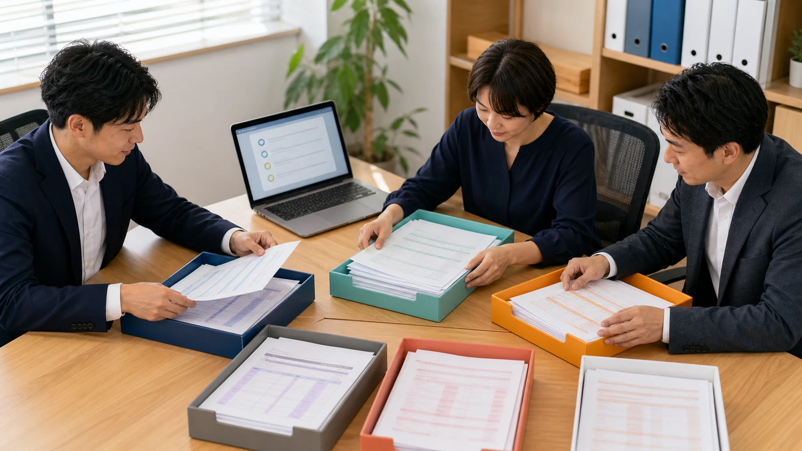 年末調整直前の給与担当退職対応の対象、期限、担当、会社承認、完了証拠を一つの台帳で管理する図