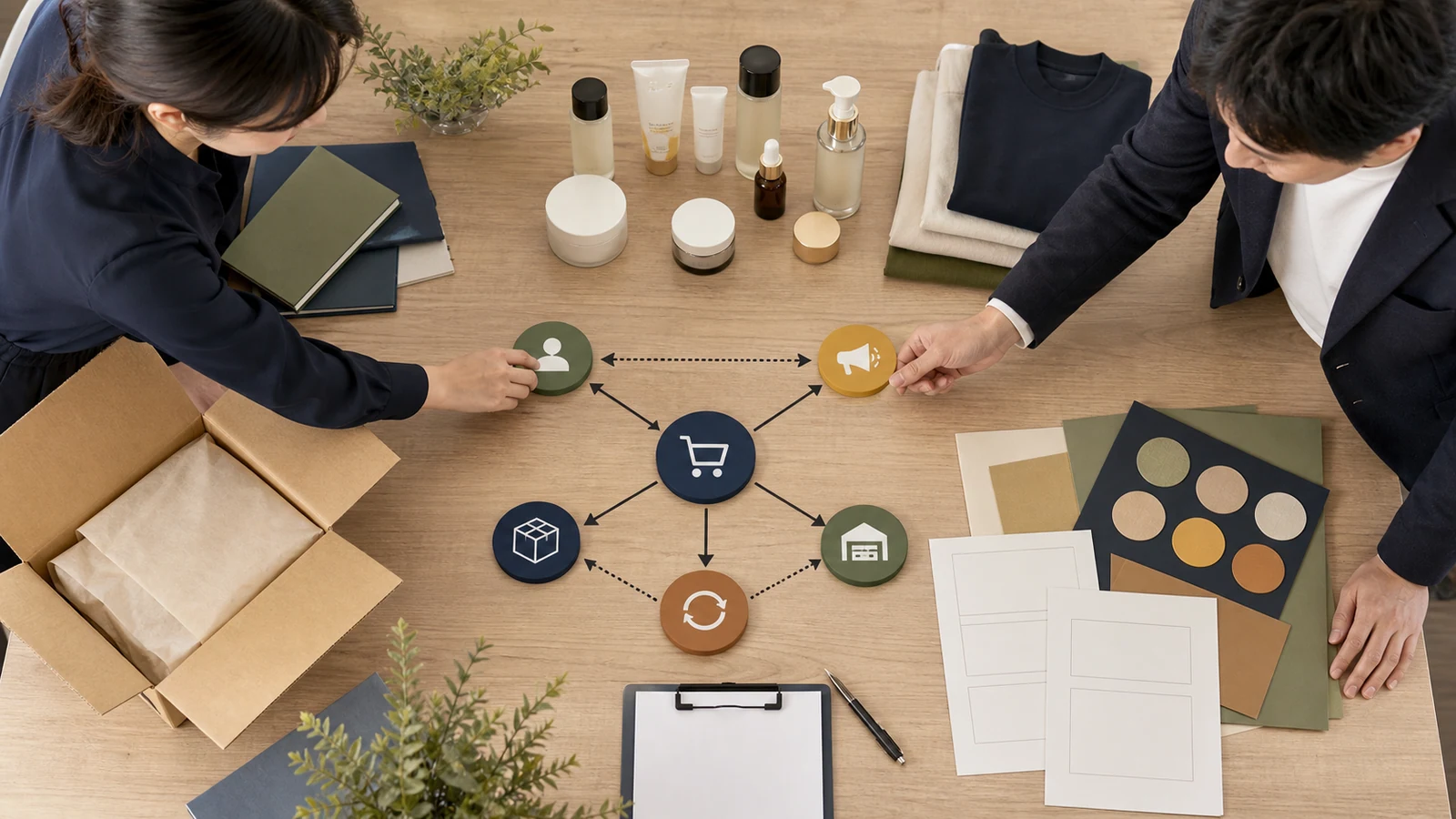 Shopify注文、決済トランザクション、支払い、返品、広告、3PL在庫をつなぐ月次資料