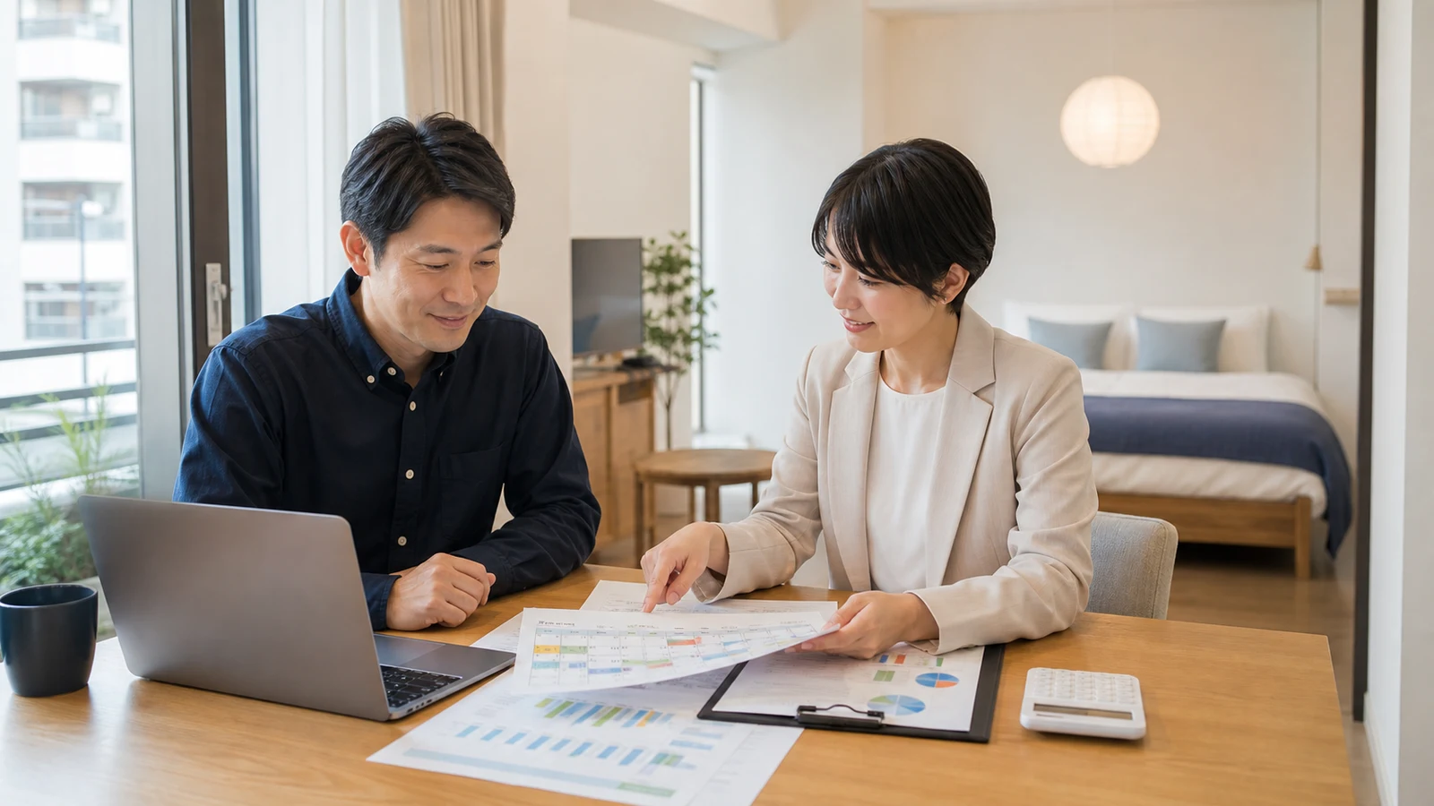 民泊運営の経理代行｜予約・宿泊日数・OTA入金・清掃費・物件損益を管理