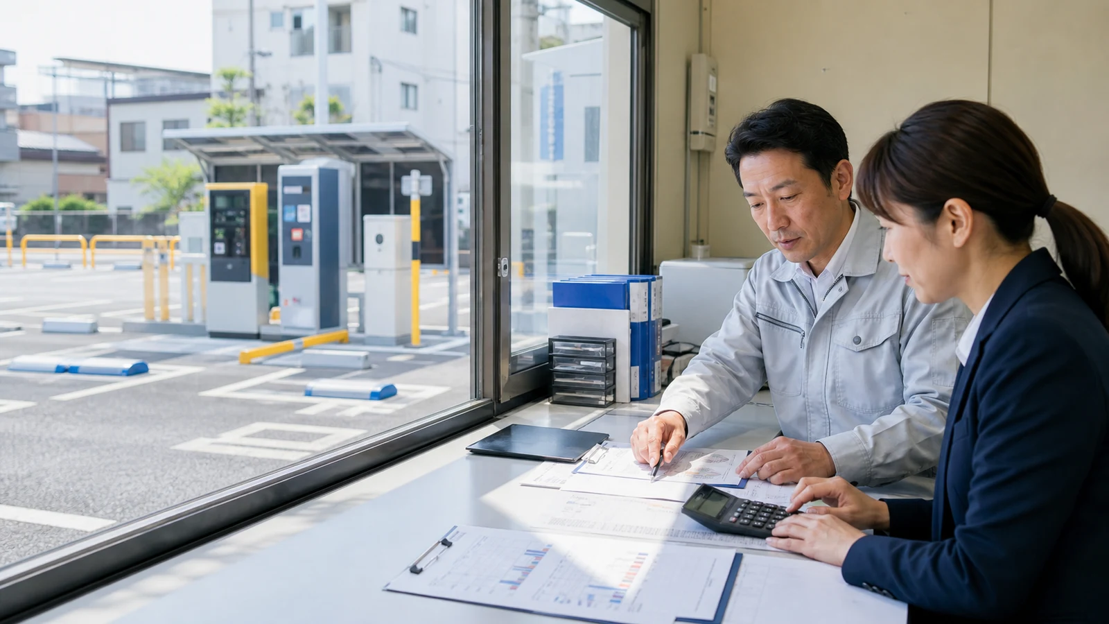 コインパーキングの経理代行｜精算機売上・キャッシュレス・賃料・施設損益を管理