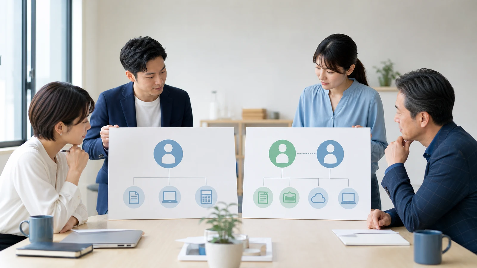 経理を一人採用するか、事務員＋外注に分けるか｜費用・引継ぎ・承認で比較