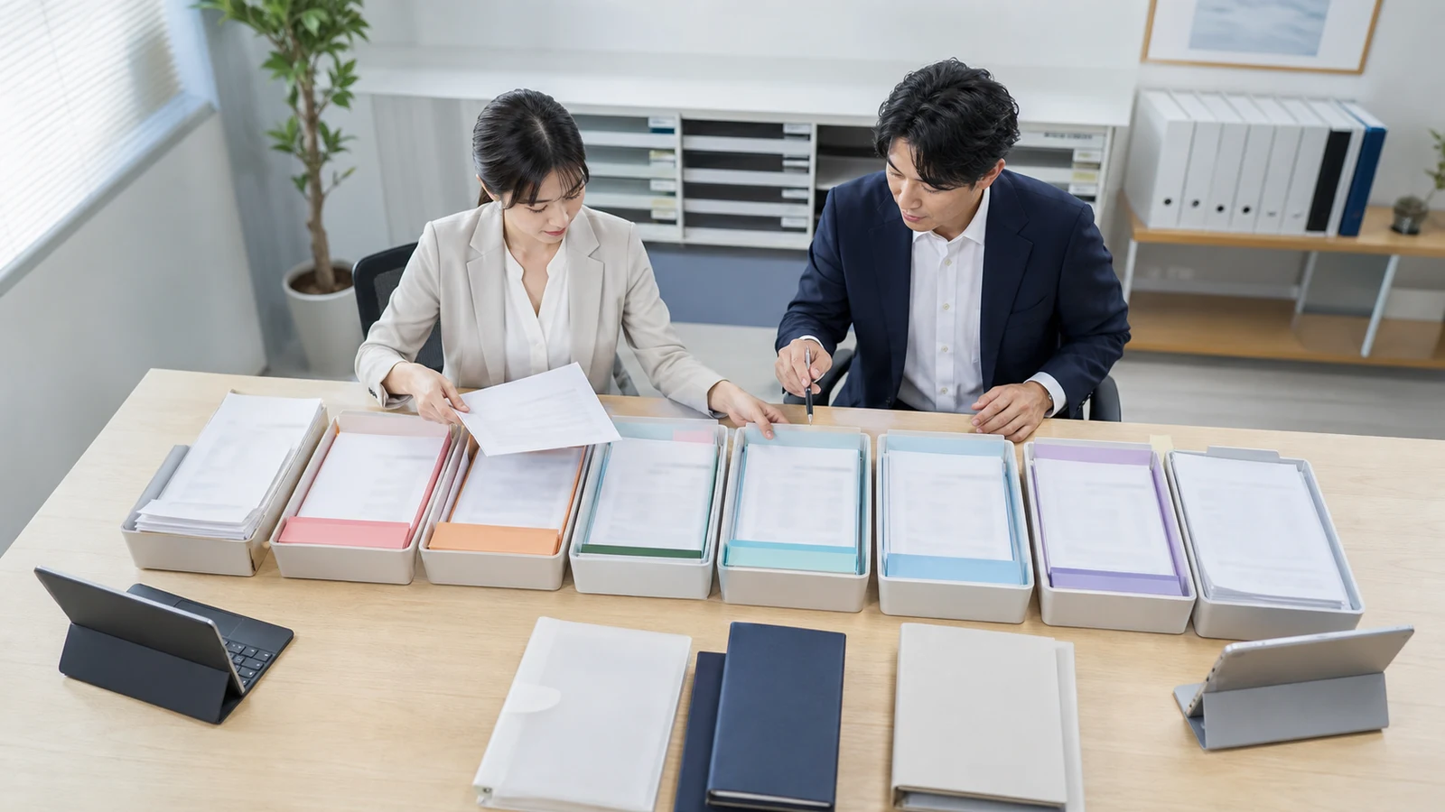 担当者が会計請求銀行勤怠システムから経理代行見積り用の件数棚卸表を作る場面