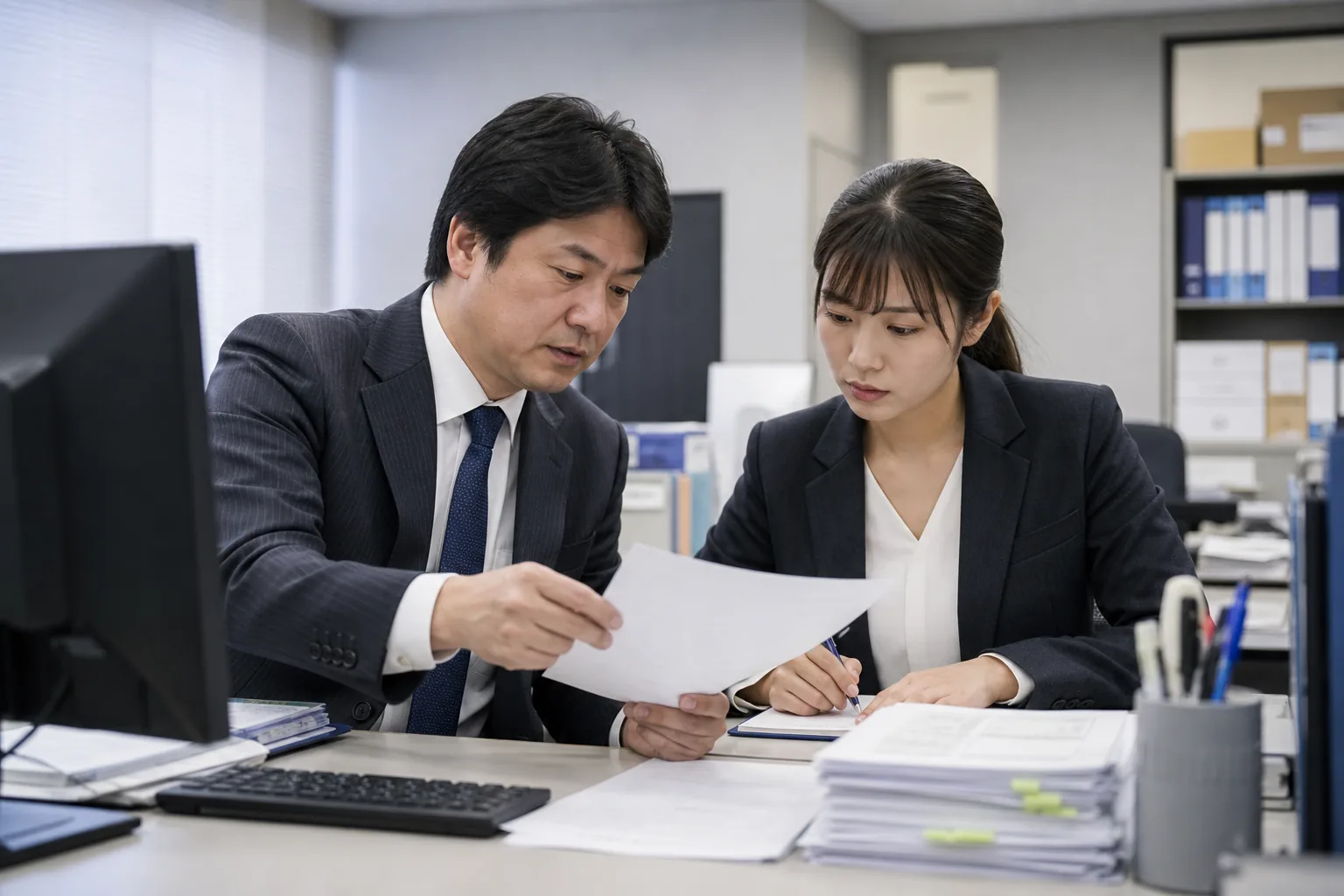 経理代行の導入期間の対象、期限、担当、会社承認、完了証拠を一つの台帳で管理する図
