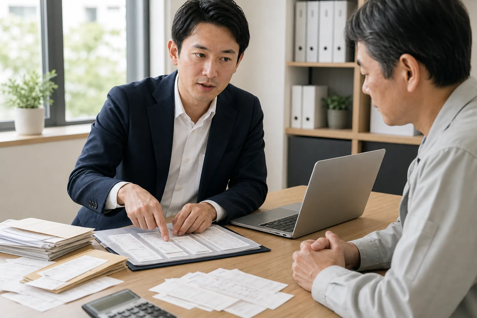 クラウド会計の設計、移行、権限、教育、並行稼働、安定化を費用工程へ分ける図
