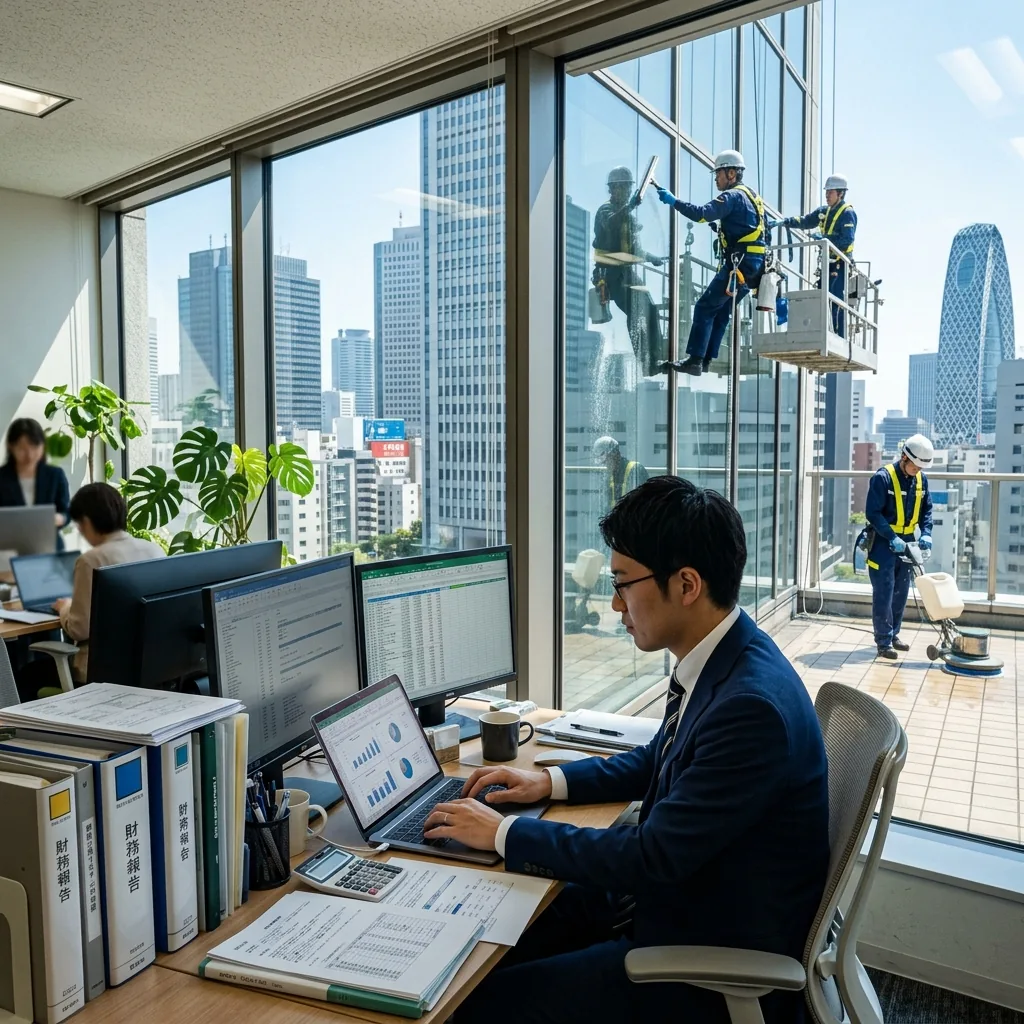 建物サービス業(ビルメンテ)の経理代行