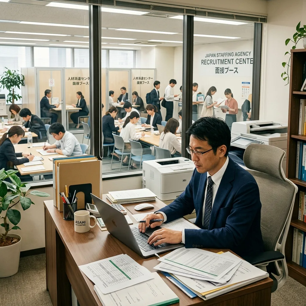 労働者派遣業・人材派遣の経理代行